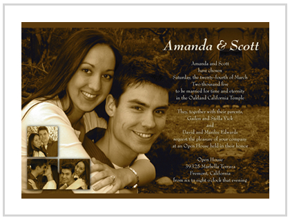 Unique wedding invites are gradually popular since the motifs and themes can